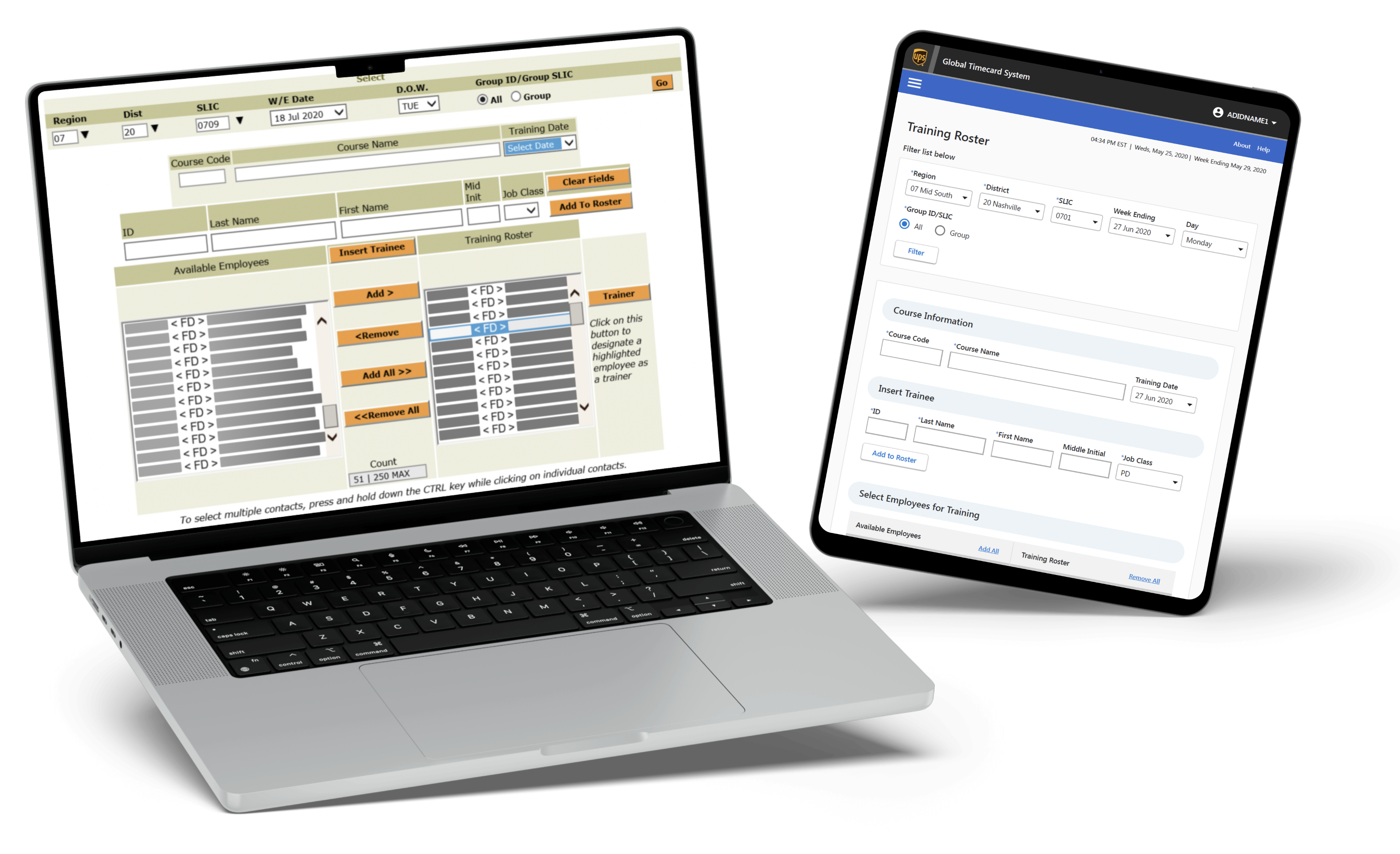 GTS Redesign Example